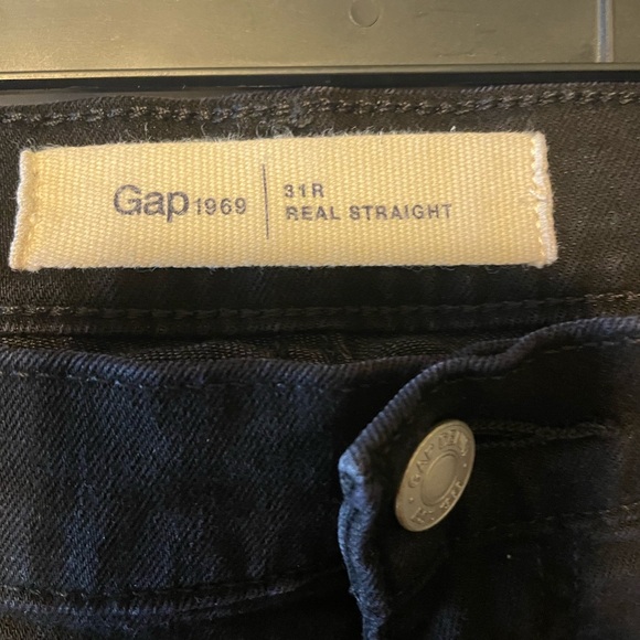 Gap real straight jeans size 31 - Picture 3 of 3